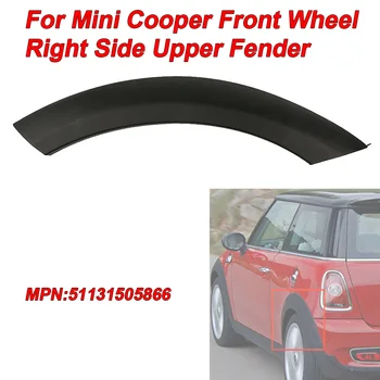 1 adet Araba Kemer Kapağı Ön Tekerlek Sağ Yan Üst Çamurluk Kemer Kapakları Mini Cooper 2002-2008 İçin 51131505866