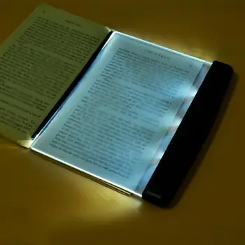 1 Adet Sıcak Yaratıcı LED Kitap Okuma Gece Lambası Taşınabilir Seyahat Paneli Yurdu Led masa lambası Göz Öğrenciler Yatak Odası İçin