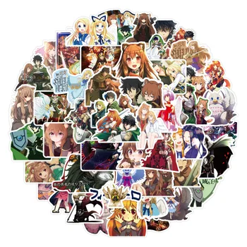 10/30/50 ADET Anime Kalkan Kahraman Çıkartmalar Graffiti Kaykay Sticker Kişiselleştirilmiş Bagaj Bilgisayar su geçirmez Etiket Dekoratif