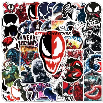 10/30/50 adet Disney Venom Çıkartmalar Estetik Su Geçirmez Vinil Karikatür Çocuklar Serin Çıkartması DIY Dizüstü Motosiklet Kaykay Kask