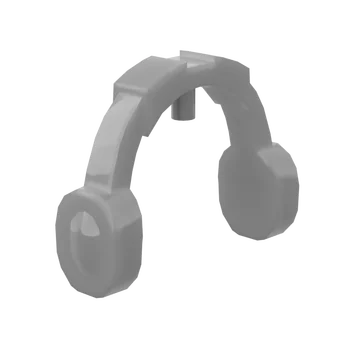 10 Adet MOC Parçaları 14045 Kulaklık Kulaklık Uyumlu Tuğla DIY Montaj Yapı Taşları Parçacık Çocuk Bulmaca Beyin Oyuncak Hediye