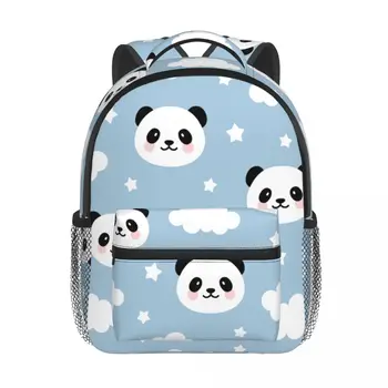 2022 Çocuk Sırt Çantası Yürümeye Başlayan Çocuklar okul çantası Sevimli Panda Bulutlar Çocuklar İçin Anaokulu Çantası Kız Erkek
