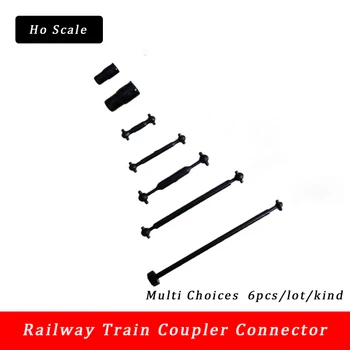 6 adet 1: 87 Ho Ölçekli Çoğaltıcı Bağlayıcı Demiryolu Tren Aksesuarları Motor Tahrik Çubuğu Tren Modeli Bağlantı Çubuğu