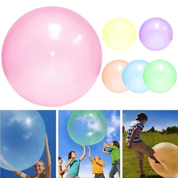 70/40CM Çocuk Açık Yumuşak Hava Su Dolu Kabarcık Topu Havaya Uçurmak Balon Oyuncak Eğlenceli Parti Oyunu Büyük Hediye Şişme Kabarcık Topları