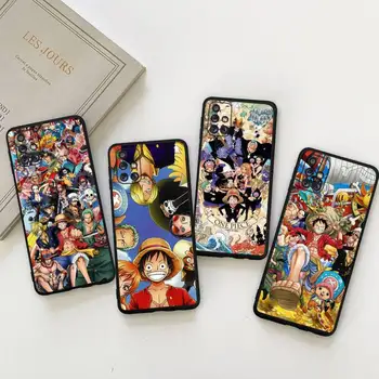 Anime Tek Parça Luffy Roronoa Zoro Telefon Kılıfı İçin Samsung Galaxy A73 A53 A13 A03S A52 A72 A12 A81 A30 A32 A50 A80 A71 A51 A31 5G