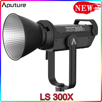 Aputure ışık fırtına LS 300X ötesinde Bi-renk LED Video ışığı 2700 6500 K 350 W 2.4 G FSK Bluetooth APP uzaktan kumanda meslek