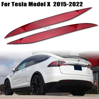 Arka Tampon İşık Tesla Modeli X 2015 İçin 2016 2017 2018 2019 2020 2021 2022 Kuyruk Sinyal Sis Lambası Araba Aksesuarları 1034343-00-C