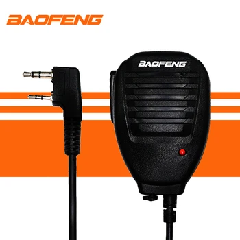 Baofeng Mikrofon el radyosu Hoparlör Mikrofon UV-5R UV-5RA UV-5RE UV-3R + Artı BF-888S BF-666S BF-777 UV - 82 UV - 8 Walkie Talkie