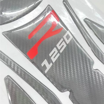 BMW için R1250R R1250R 2019-2021 Motosiklet Çıkartmalar Yakıt Deposu 3D Kauçuk Etiket Kılçık Koruyucu Çıkartmaları