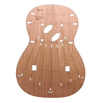 DIY Gitar Vücut Düzeni Şablonu Premium Gitar Yapı Şablonları Klasik Gitarlar için