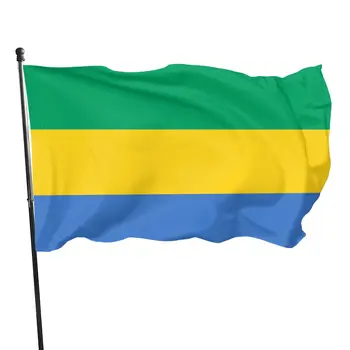 Gabon Bayrağı 90x150cm