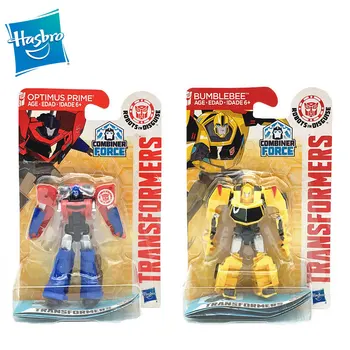 Hasbro Transformers Robot Bumblebee Optimus Prime Eylem şekilli kalıp Hakiki Anime Figürleri Koleksiyon Hobi Hediyeler Oyuncaklar