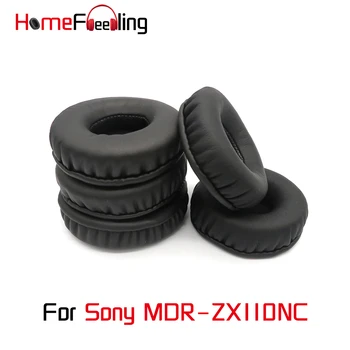 Homefeeling Kulak Pedleri Sony MDR ZX110NC MDR-ZX110NC Kulak Yastıkları Yuvarlak Evrensel Deri Yedek Parçalar Kulak Yastıkları