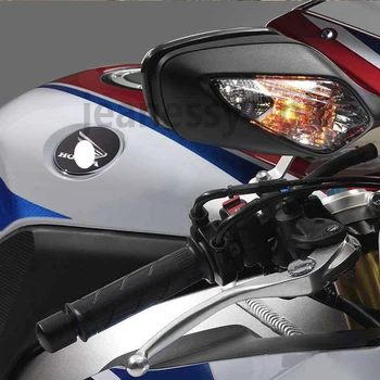 Honda İçin motosiklet yakıt deposu logosu 6cm araba plakası kanat çıkartması 3D üç boyutlu şamandıra yuvarlak logo metal logo çıkıntı para moto