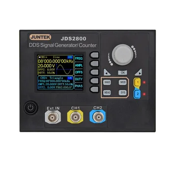 JUNTEK JDS2800 60MHZ Dijital Çift kanallı DDS Dijital Sentez Fonksiyonu Keyfi Dalga Biçimi Jeneratörü