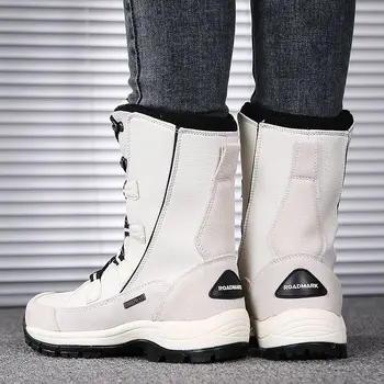 Kadın Kar Botları Kış Açık Su Geçirmez yürüyüş Botları Kızlar Ayakkabı Bayanlar Ayak Bileği kaymaz Çizmeler Sıcak Kürk Ücretsiz Kargo