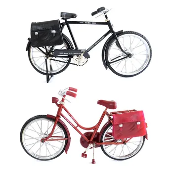 Klasik Retro Bisiklet Modeli Simülasyon Oyuncak + Çanta İle Gaz Çakmak-çocuk Oyuncakları / Ebeveynler Büyükleri Nostaljik Evlenmek Bisiklet Hediye