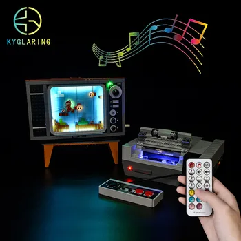 Kyglaring Led Aydınlatma Seti DIY Oyuncaklar İçin 71374 NES Kırmızı Ve Beyaz Makine (Dahil Değildir Yapı Taşları)