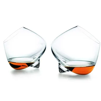 Modern Minimalist Viski Kokteyl Cam Bardak Koni Alt Bar Kristal Cam şarap bardağı