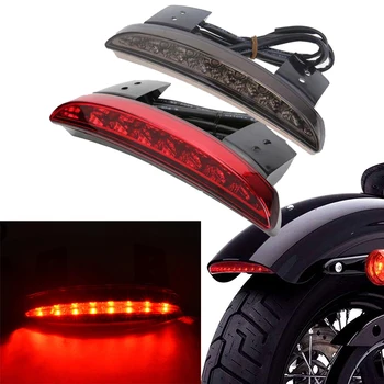 Motosiklet Arka Çamurluk Kenar LED fren Plaka Kuyruk İşık Dur Koşu Dönüş Sinyal Lambası için Harley Sportster XL 883N 1200N