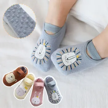 Odası Çorap erkek Bebek Kız Bahar Yaz İnce Bebek Kapalı Kaymaz Yumuşak Tabanlı Ayakkabı Toddler Çorap Anti-Serin Bebek Ayak Çorap Yaz