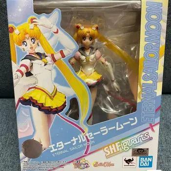 Orijinal SHF Ebedi Sailor Moon Tsukino Usagi Prenses Serenity Yeni Kraliçe Serenity Aksiyon şekilli kalıp Oyuncaklar