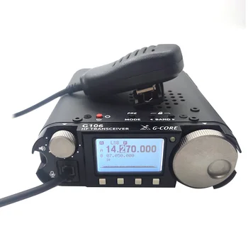 Orijinal XIEGU G106C G106 HF Taşınabilir Telsiz SDR 5 W SSB / CW / AM Üç Modları WFM Yayın Alımı
