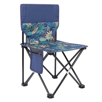 Piknik, Kamp, Seyahat için Taşınabilir Katlanır Sandalye Paslanmaz Çelik Dış Mekan Sandalyesi. Sağlam Balıkçı Sandalyesi Dış Mekan Mobilyaları
