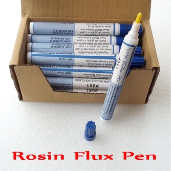 rosin akı kalem, Hiçbir Temiz Rosin Kalem / Akı Kalem DIY güneş pilleri paneli lehimleme PCB ve devre kaynak vb