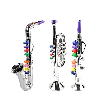 Saksafon Oyuncak Oyuncaklar Müzikal Çocuk Enstrüman Aletleri Klarnet Trompet Çocuk Oyuncak Mini Saksafon Saksafon Simülasyon