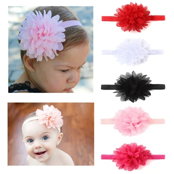 Sanlutoz Bebek Kız Çiçek Kafa Bandı Moda Çocuk Hairbands Bebekler Bebek saç aksesuarları