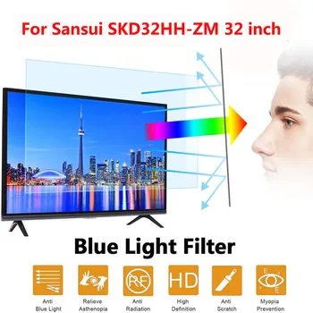 Sansui SKD32HH-ZM 32 inç Anti mavi ışık ekran filtresi geniş ekran masaüstü monitör, blokları aşırı zararlı mavi ışık