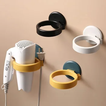 Saç Kurutma Makinesi Düzleştirici Tutucu duvara monte raf Güçlü Geri Tutkal Banyo Sondaj Tel Askı Güçlü Yapıştırıcı