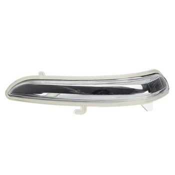 Sağ Yan Kanat Kapı Dikiz Aynası Dönüş sinyal gösterge ışığı Lens kapağı 1607512680 Peugeot 208 2008-2017 için