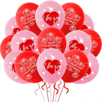 Seni Seviyorum Sevgililer Günü Dekor Konfeti Balon Kalp Düğün Folyo Balonlar Doğum Günü Partisi Dekorasyon Romantik Hediyeler Kız Arkadaşı