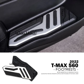 T-MAX 560 2022 Aksesuarları Yamaha TMAX560 Motosiklet Tırtıklı Ayak Ayak Panelleri T MAX Footrests
