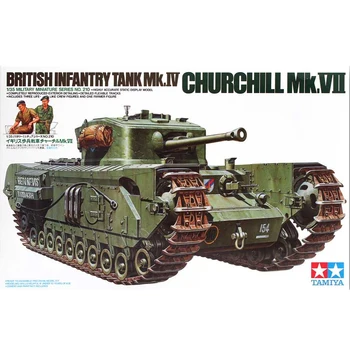 Tamiya 35210 1/35 model seti İngiliz Piyade Tankı Mk.IV A22 Churchill Mk.VII