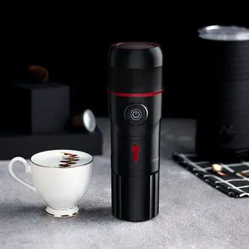 Taşınabilir Kahve Makinesi Araba ve Ev için, DC12V espresso kahve makinesi Fit Nespresso Dolce Kapsül Kapsül Kahve Tozu