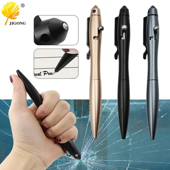 Taşınabilir Kırık Pencere Kalem Cam kesici Kişisel Yazma Kalem Açık Survival Kendini Savunma Taktik Kalem İşareti Kalem