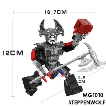 Tek Steppenwolf Ares Diana modeli yapı blok oyuncaklar çocuklar için