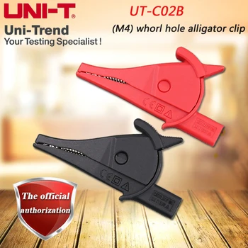 UNI-T UT-C02B (M4) Bağlantı için dişli kalemli kalemler için Dişli Timsah Kelepçeleri