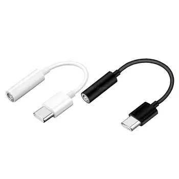 USB C 3.5 mm Adaptör Tipi C 3.5 Jack Kulaklık Dönüştürücü Kulaklık Kablosu için huawei Mate10 Pro P20 xiaomi için
