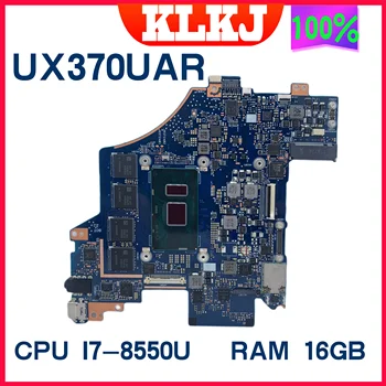 UX370UAR Laptop Anakart ASUS Zenbook Flip S UX370UAF UX370UA Q325UAR Anakart I7-8550U I5-8250U I7-7500U 16GB / 8GB-RAM