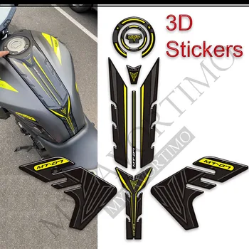 Yamaha MT07 MT 07 SP MT-07 Motosiklet Tankı Pad Sapları 3D Etiketler Çıkartmaları Koruyucu Gaz Yakıt Kiti Diz 2018 2019 2020
