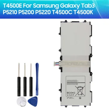 Yedek Samsung Pil T4500C T4500E T4500K Samsung GALAXY Tab3 P5210 P5200 P5220 tablet bataryası 6800mAh