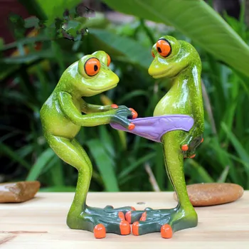 Yeni Egzotik Kurbağa Reçine Ofis El Sanatları Öğrencileri Doğum Günü Hediyeleri Dekorasyon Ev Hediyeler