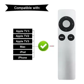 Yeni Yedek Apple TV Uzaktan Kumanda İle Uyumlu Apple TV 2 3 Mac A1156 A1427 A1469 A1378 MD199LL / A Macbook Pro