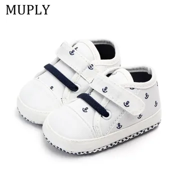 Yenidoğan bebek ayakkabısı Klasik Tuval Bebek Ayakkabıları İlk Yürüteç Moda Bebek Erkek Kız Ayakkabı pamuklu rahat ayakkabılar Bebek Kız Spor Ayakkabı