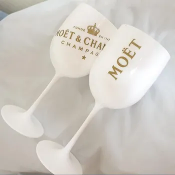 Şarap Parti Beyaz Şampanya Kupaları Kokteyl Cam şampanya flüt kadehler Şarap Bardağı Kadeh Kaplama plastik bira bardağı viski bardağı